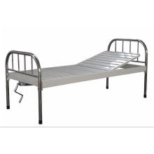 All Steel Cheap Price Simple Single One Function Crank Manual Hospital Bed Price for Medical